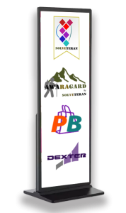 solveteran event management services corporate personal private leisure charity fund raising multimedia video audio lightening android freestanding digital standee full
